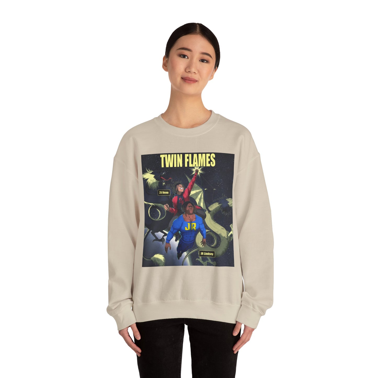 TWIN FLAMES SWEATSHIRT