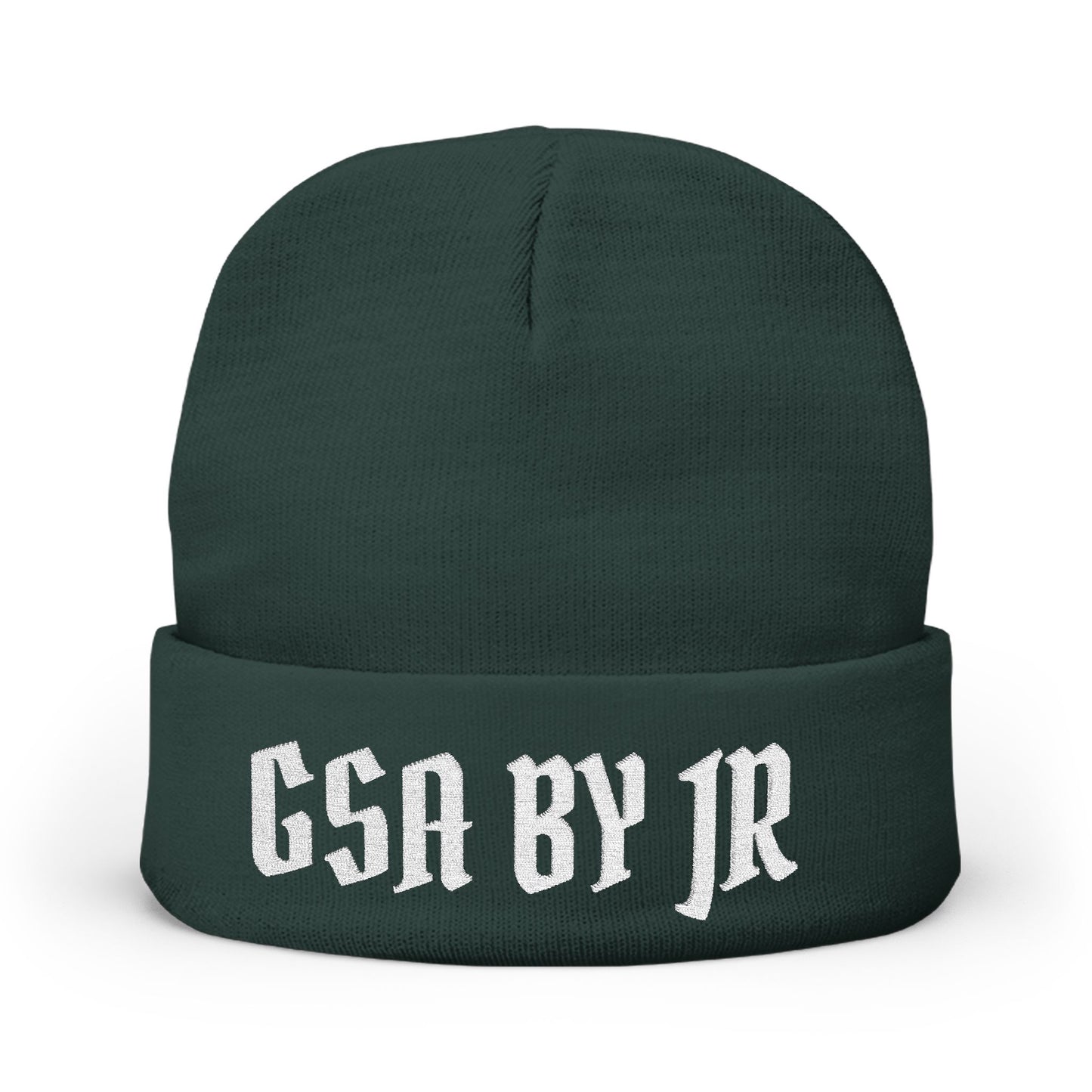 Knit Beanie - White GSA