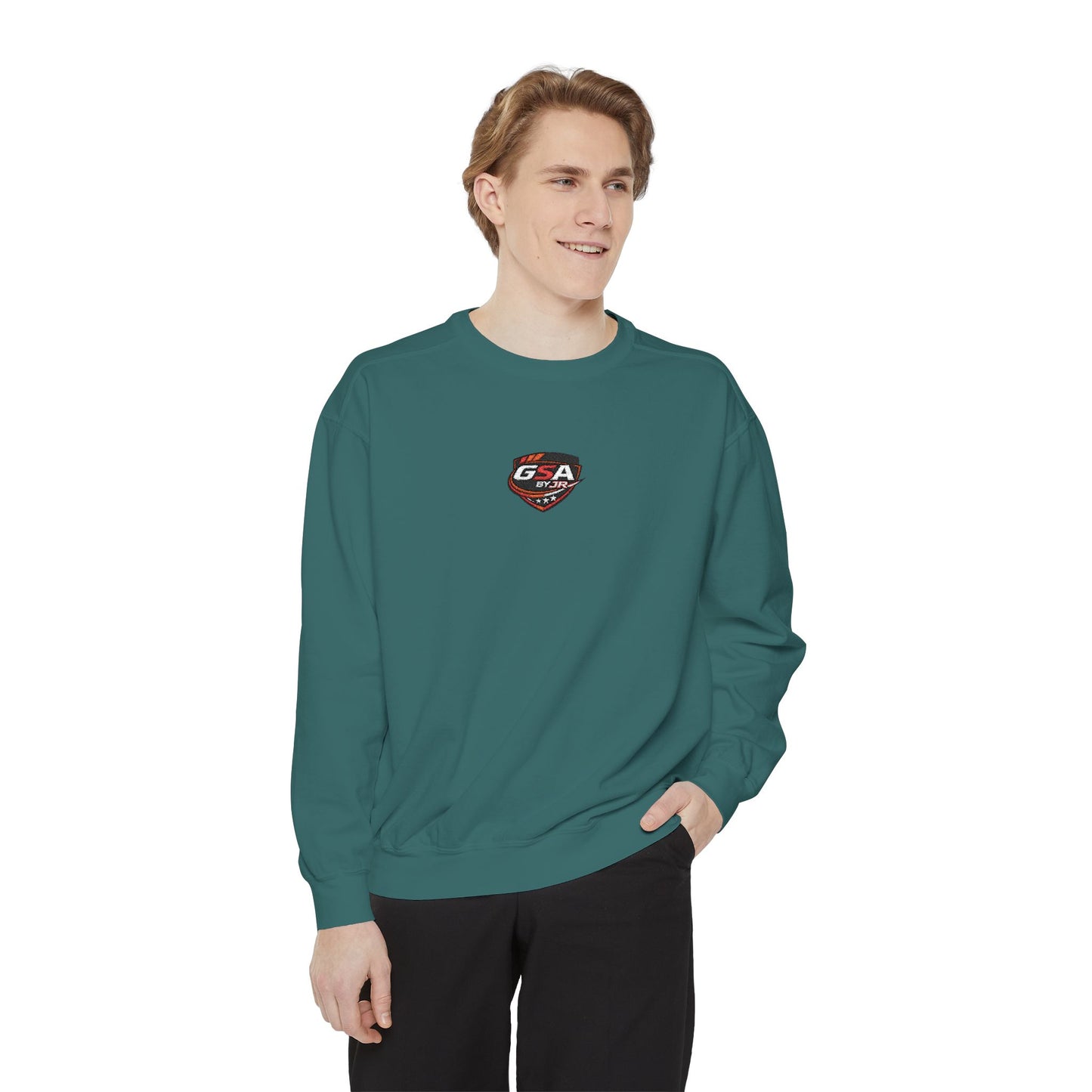 Unisex Sweat Shirt — Embroidered