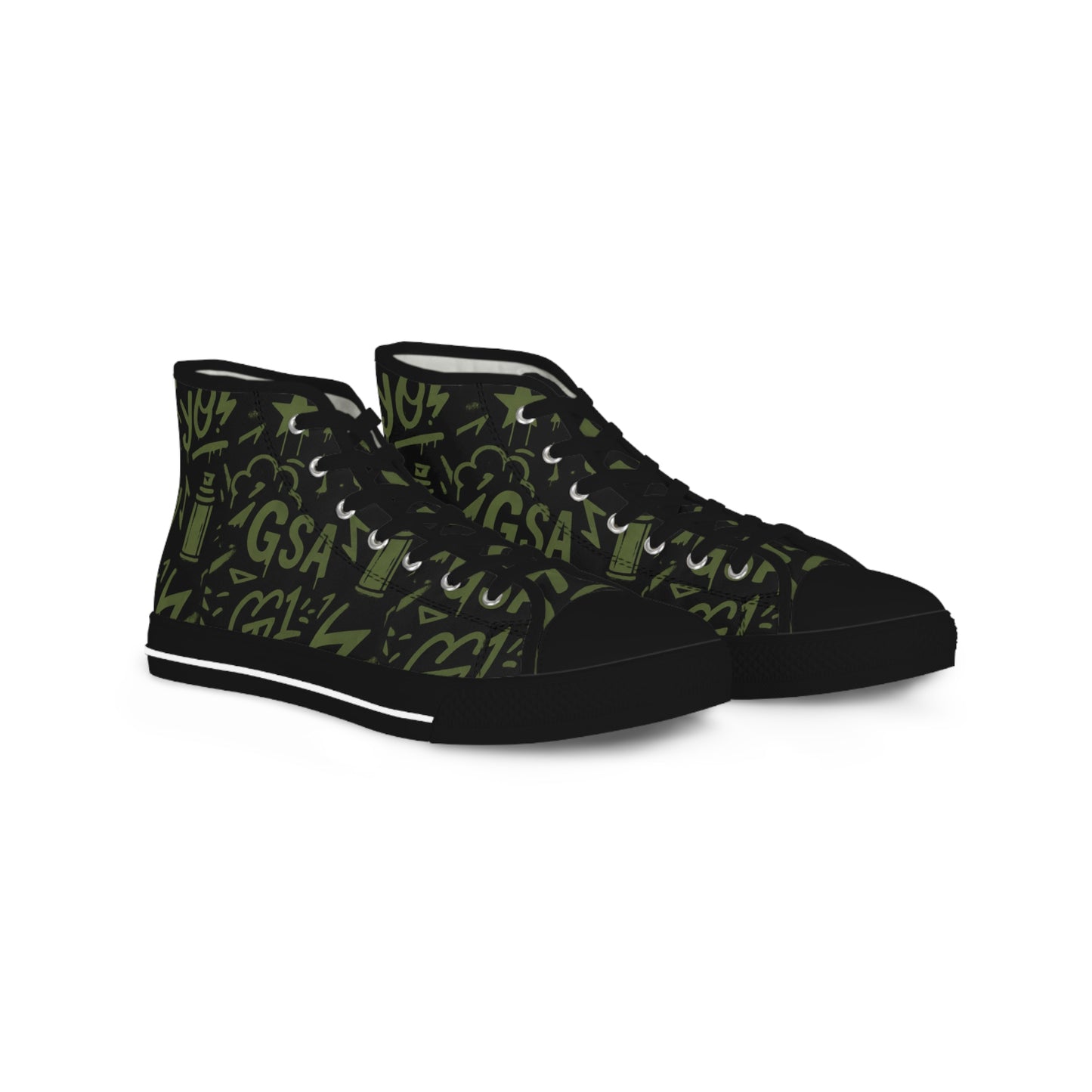 GSA G1 High Top Sneakers- Army Green