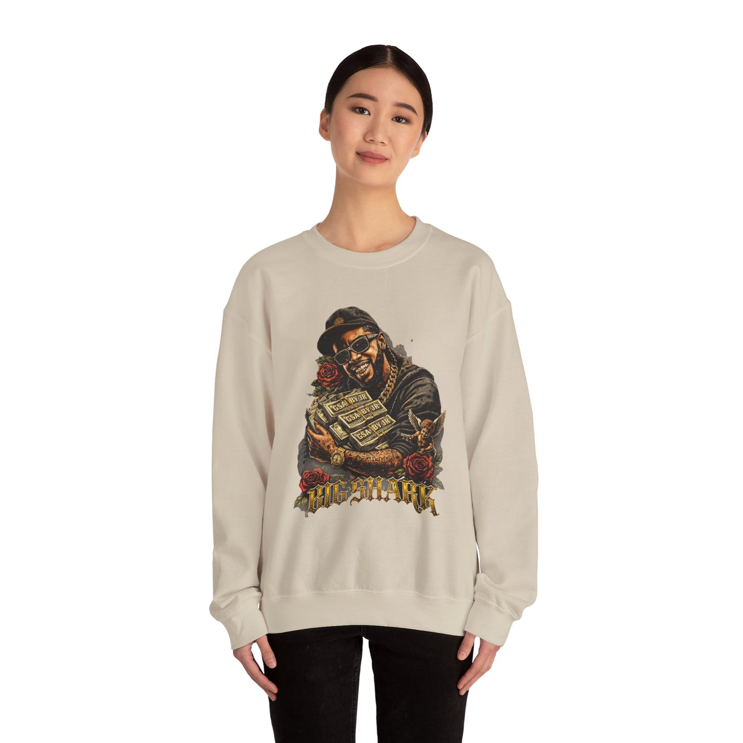 GSA BY JR Men's ' Big Shark Sweatshirt