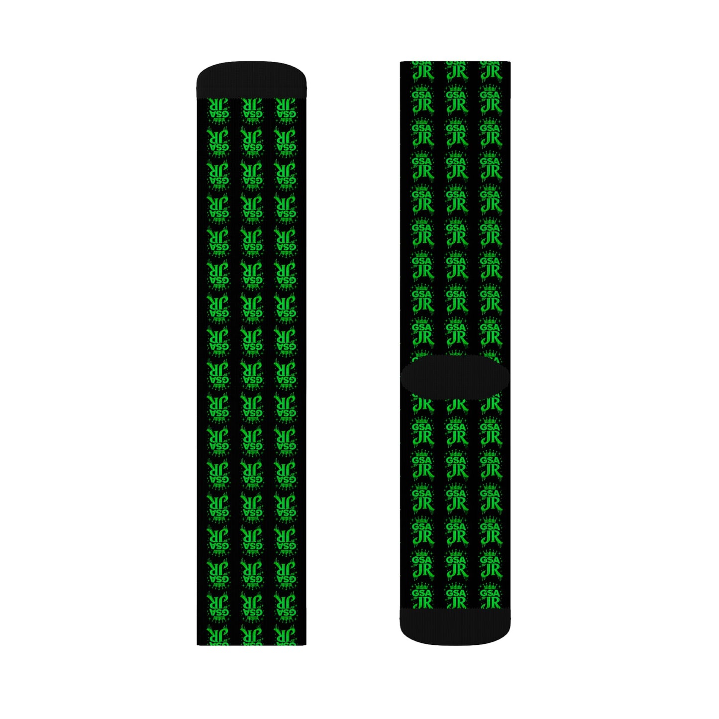 Green Crew Socks