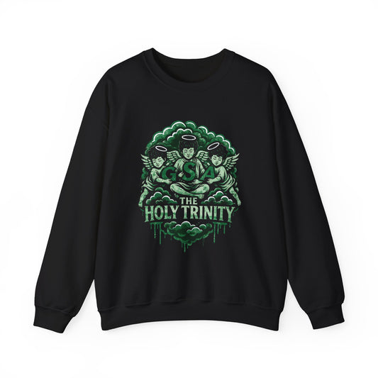 Holy Trinity Sweatshirt - Green & Black