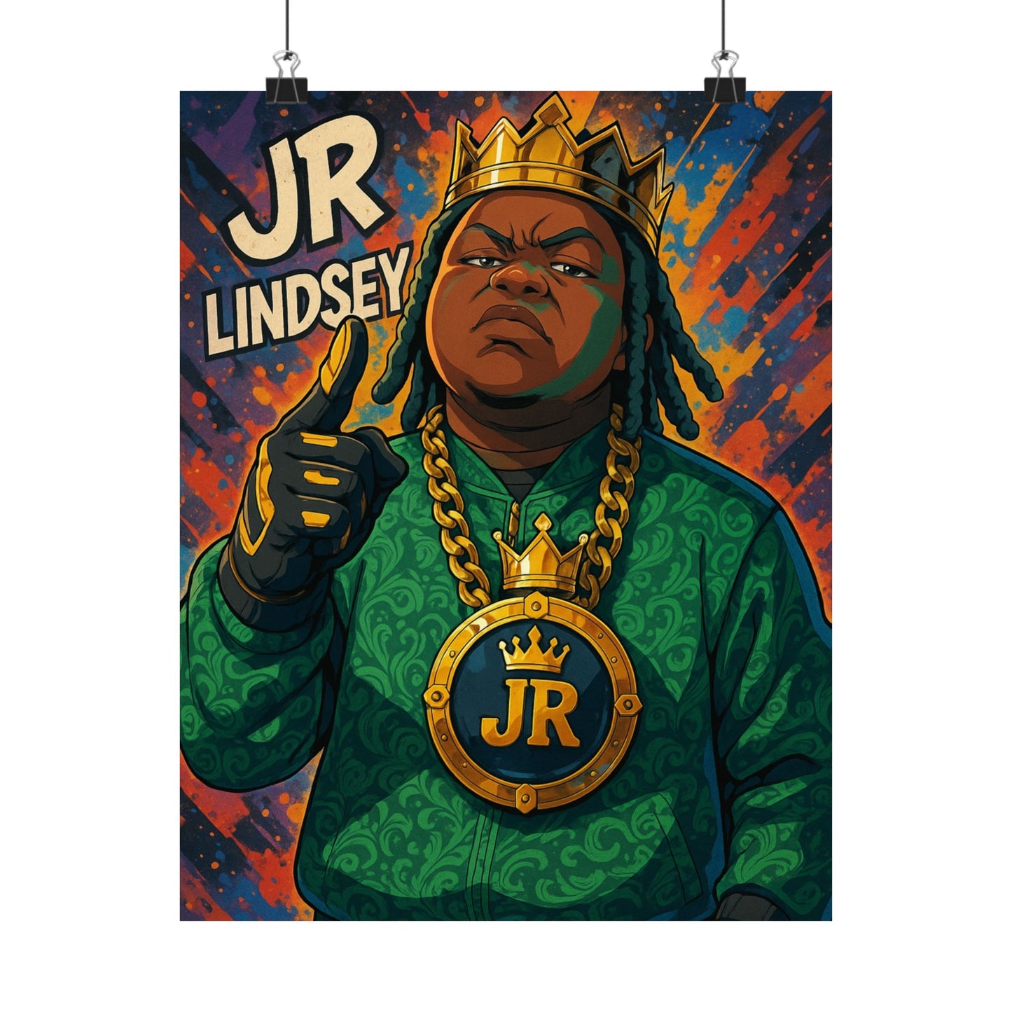 THE JROTC ANIME POSTER: JR LINDSEY