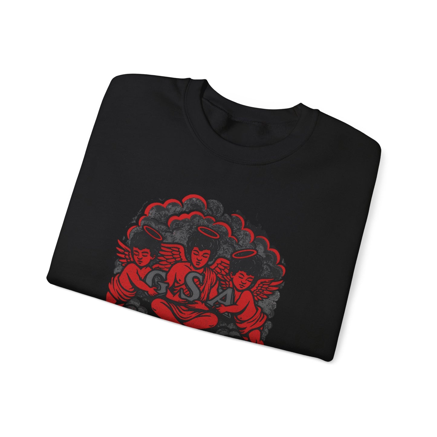 Holy Trinity Sweatshirt - Red & Black