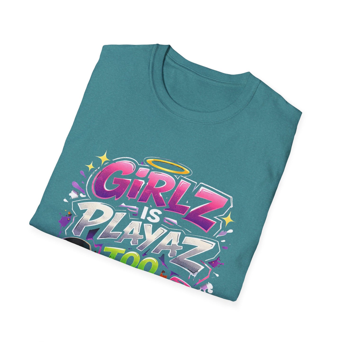 GSA BY JR " Girlz Is Playaz Too " Softstyle Tee