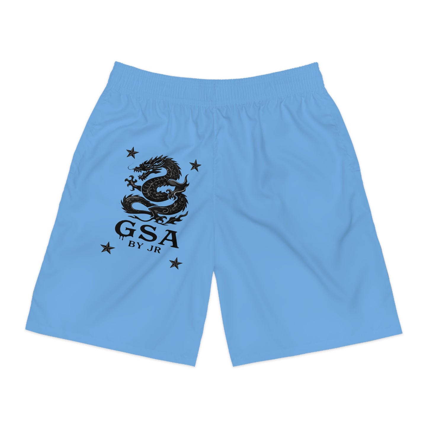 GSA BY JR Men's Blue Athletic Shorts