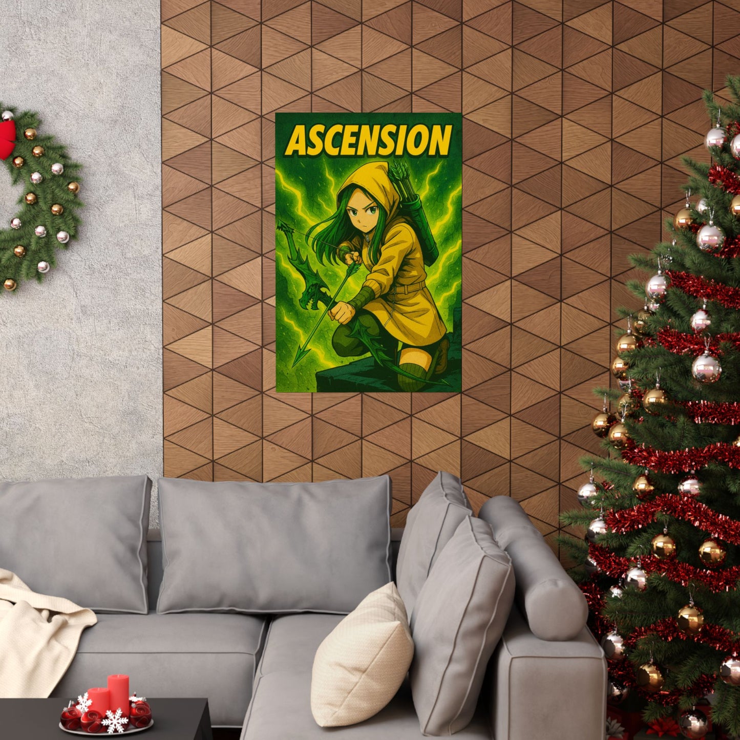 GSA BY JR ANIME POSTER " Ascension "