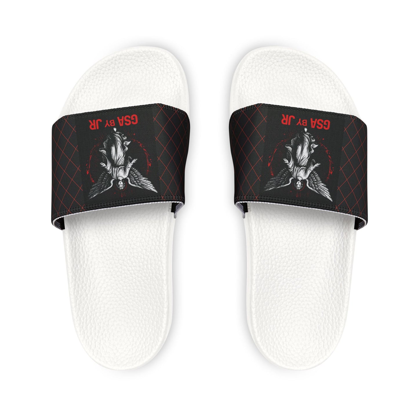 Holy Trinity Slides ( Red & Black )