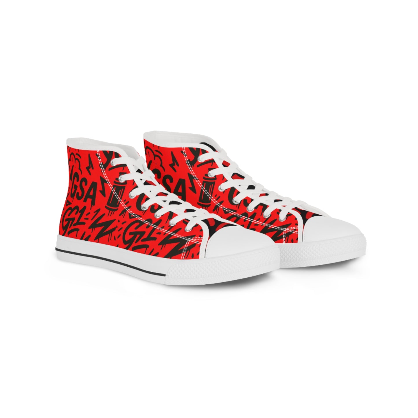 GSA G1 High Top Sneakers- Bloody Red
