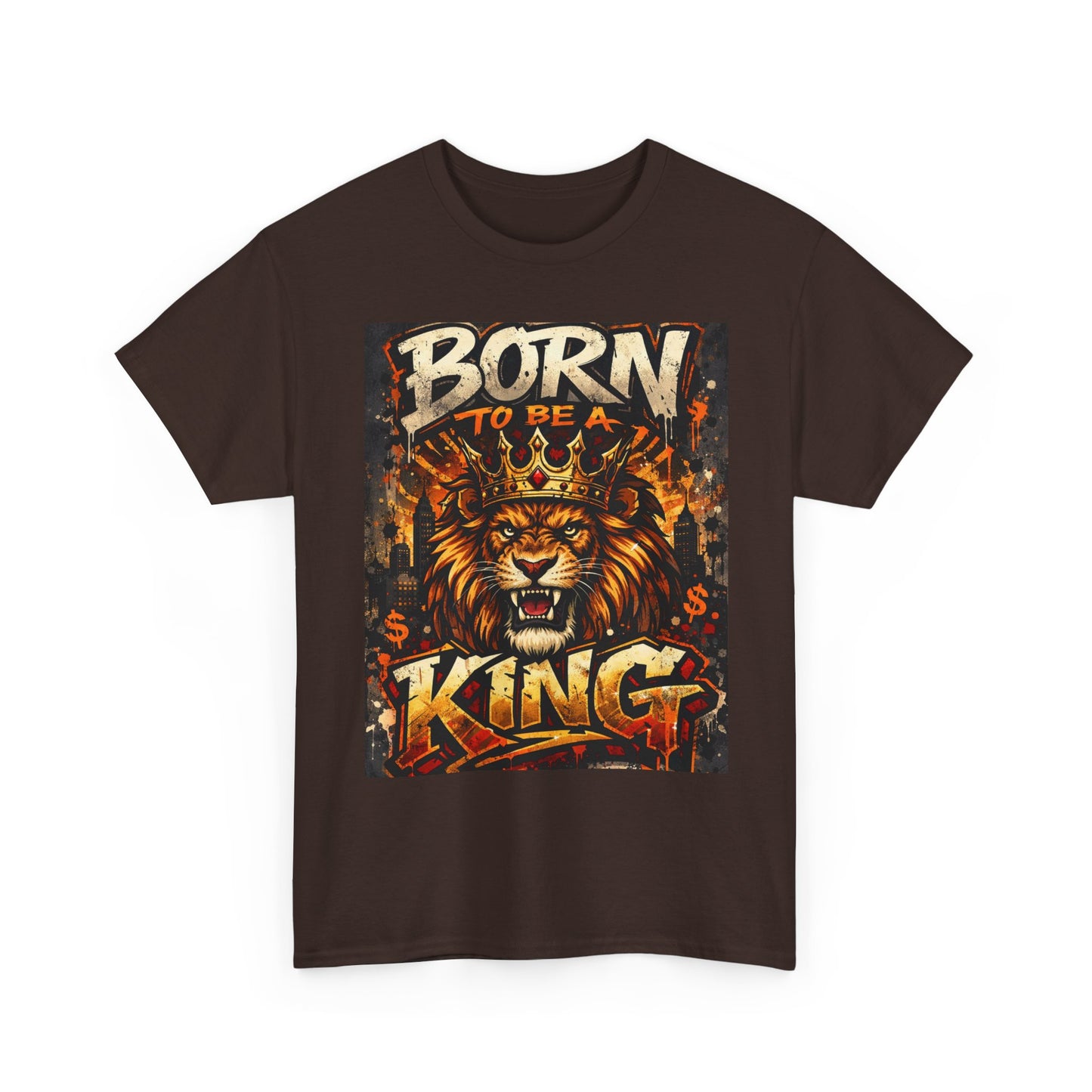 GSA BY JR Men's ' Born to Be a King Tee