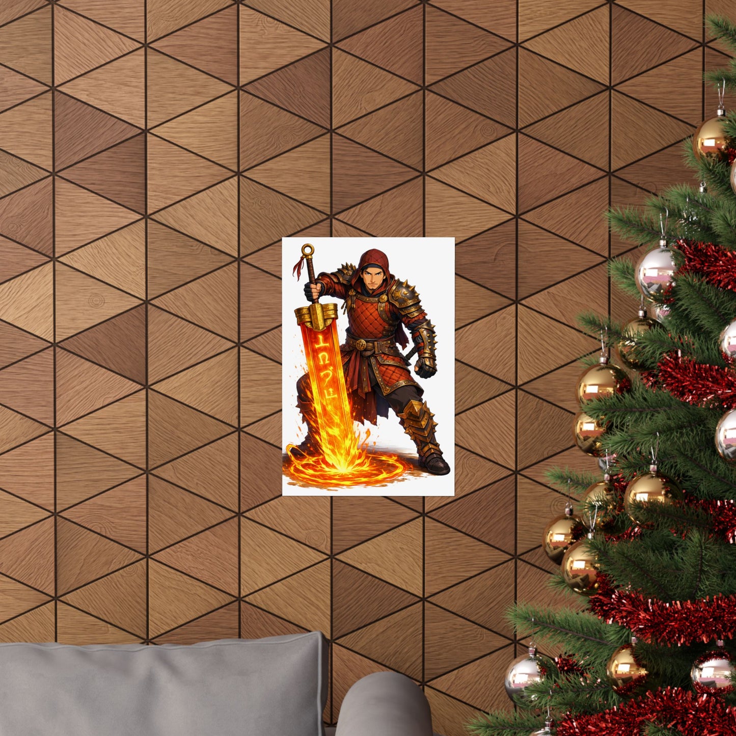 GSA BY JR ANIME POSTER " Warrior "