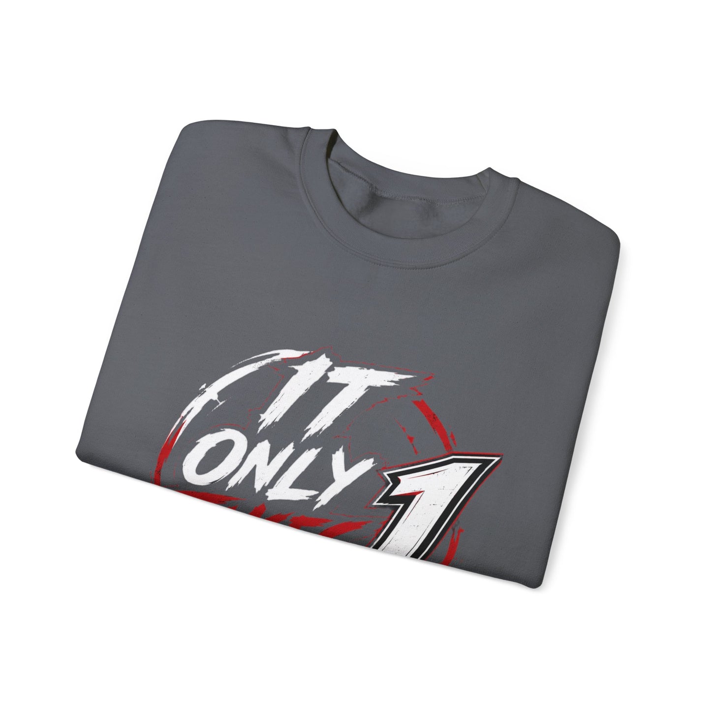 Jay Biv ' It Only Takes 1 Graphic Sweatshirt