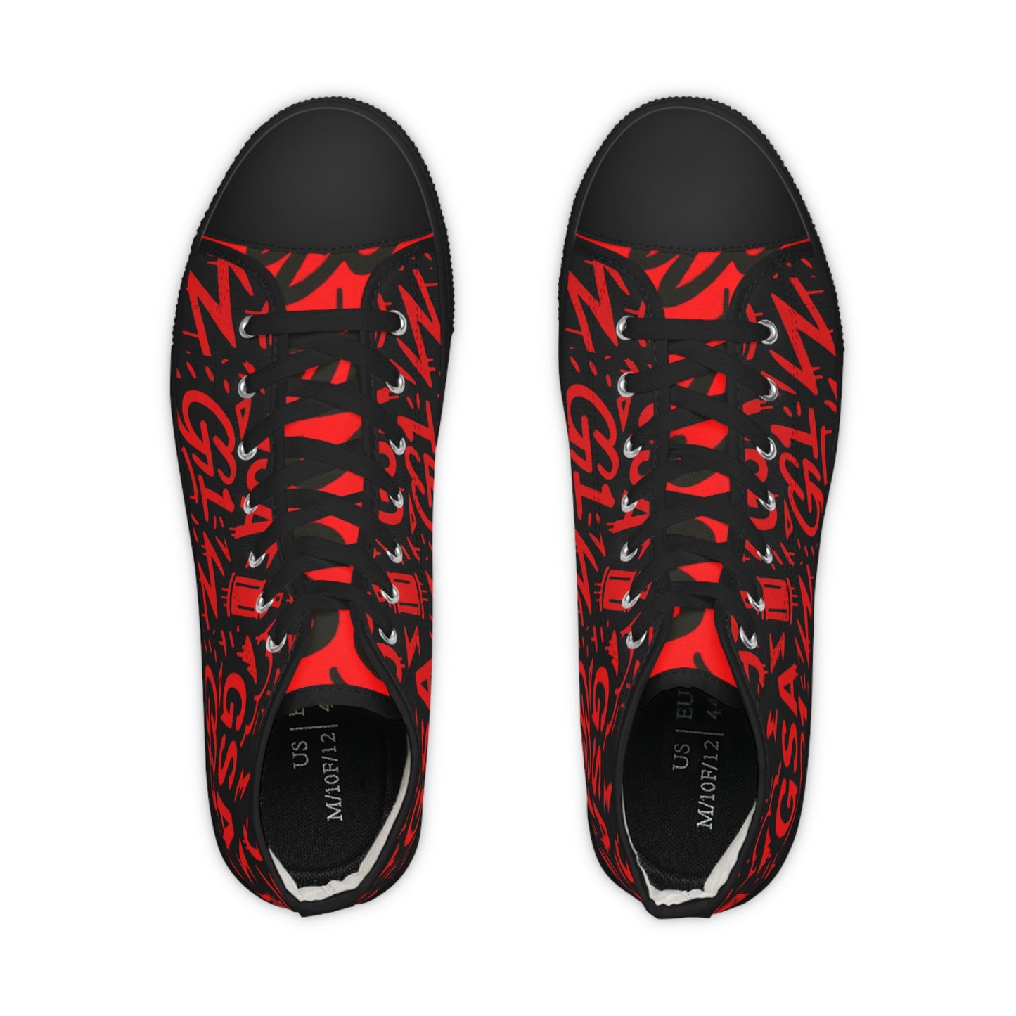 GSA G1 High Top Sneakers- Bloody Red