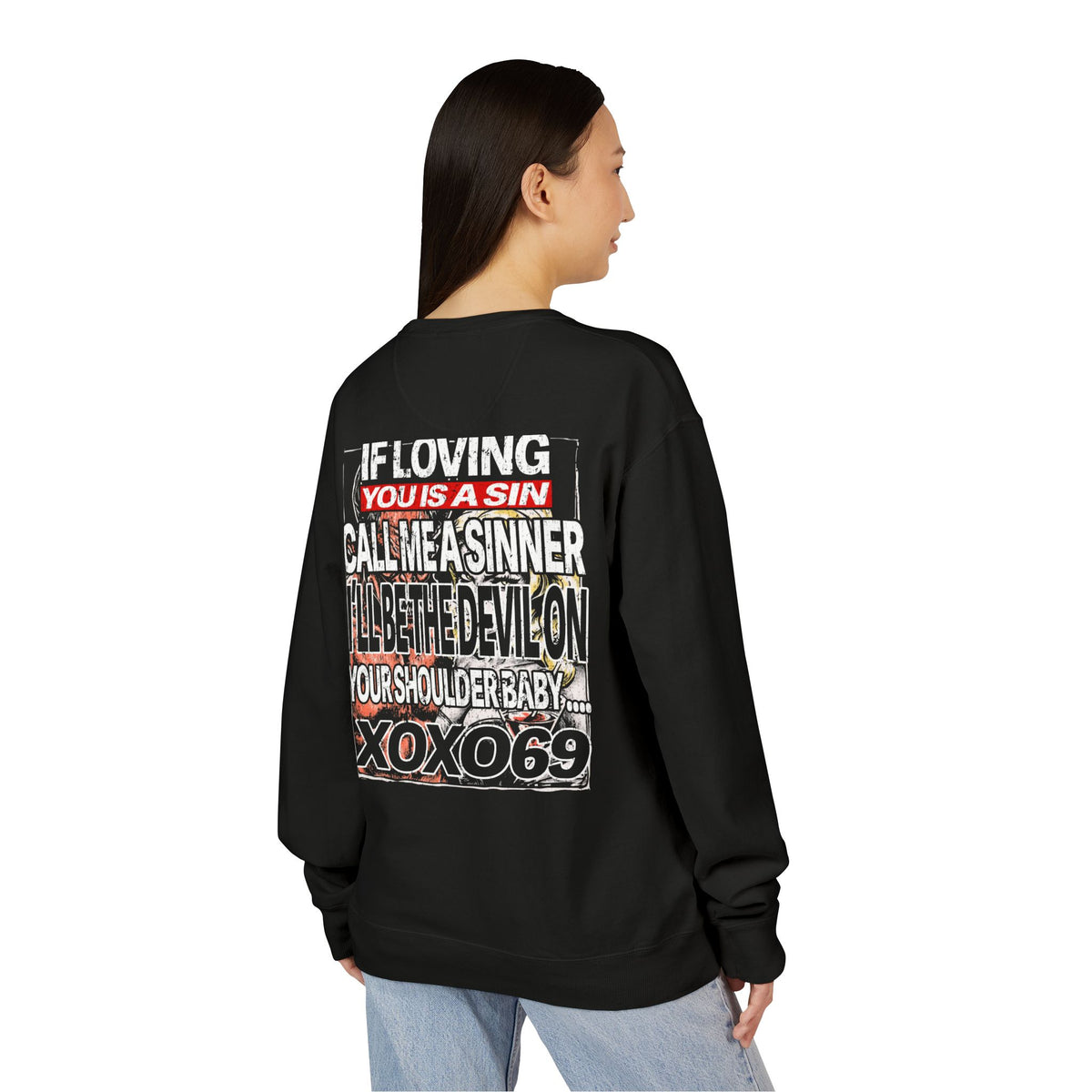 Beauty & Sin ' Graphic Sweatshirt