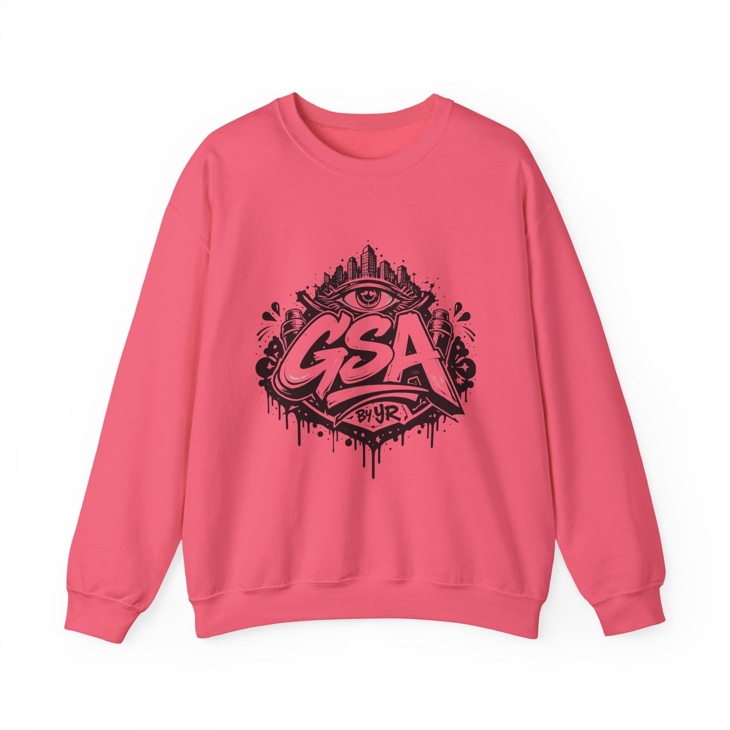 GSA BY JR Graffiti Eye Streetwear Crewneck