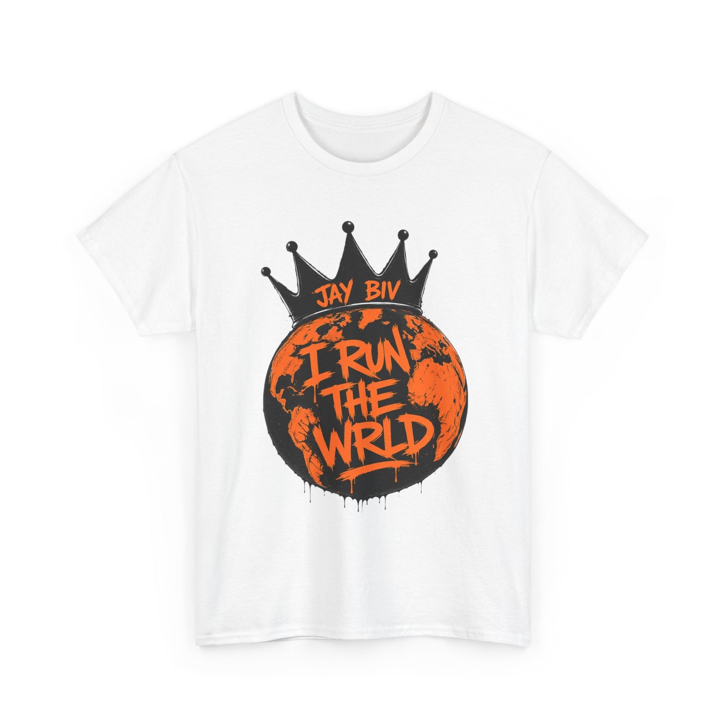 JAY BIV " I Run The World " Graphic Tee