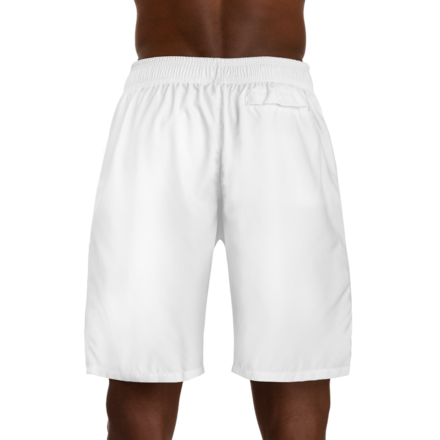 GSA BY JR Men's White Athletic Shorts