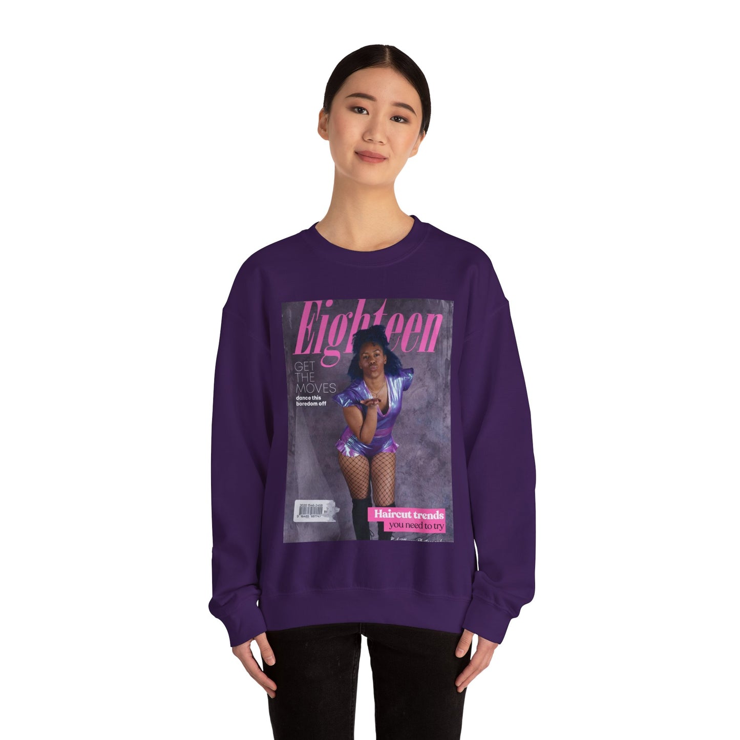 Pink Magazine Sweatshirt