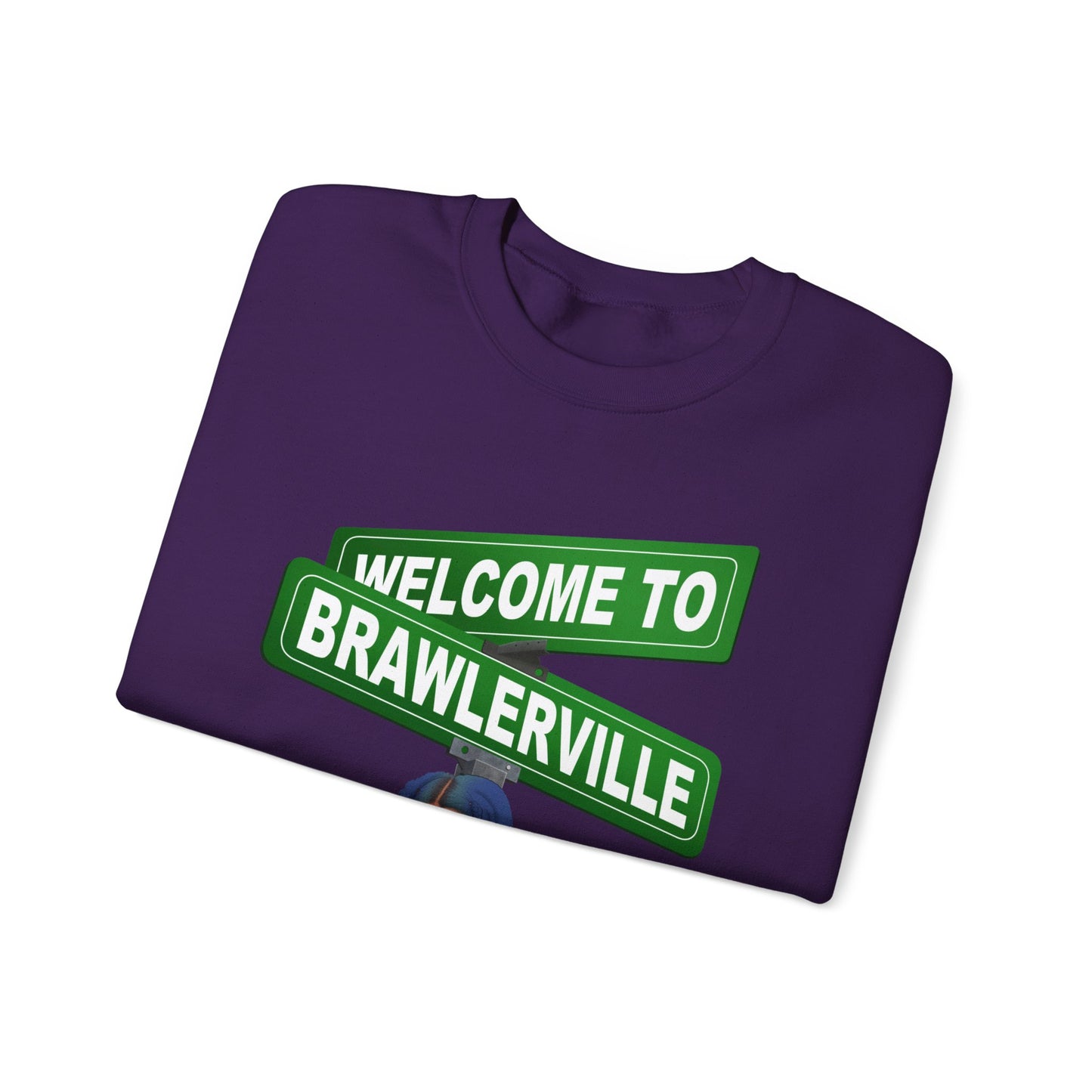 Britany Kay "WELCOME TO BRAWLERVILLE" Crewneck