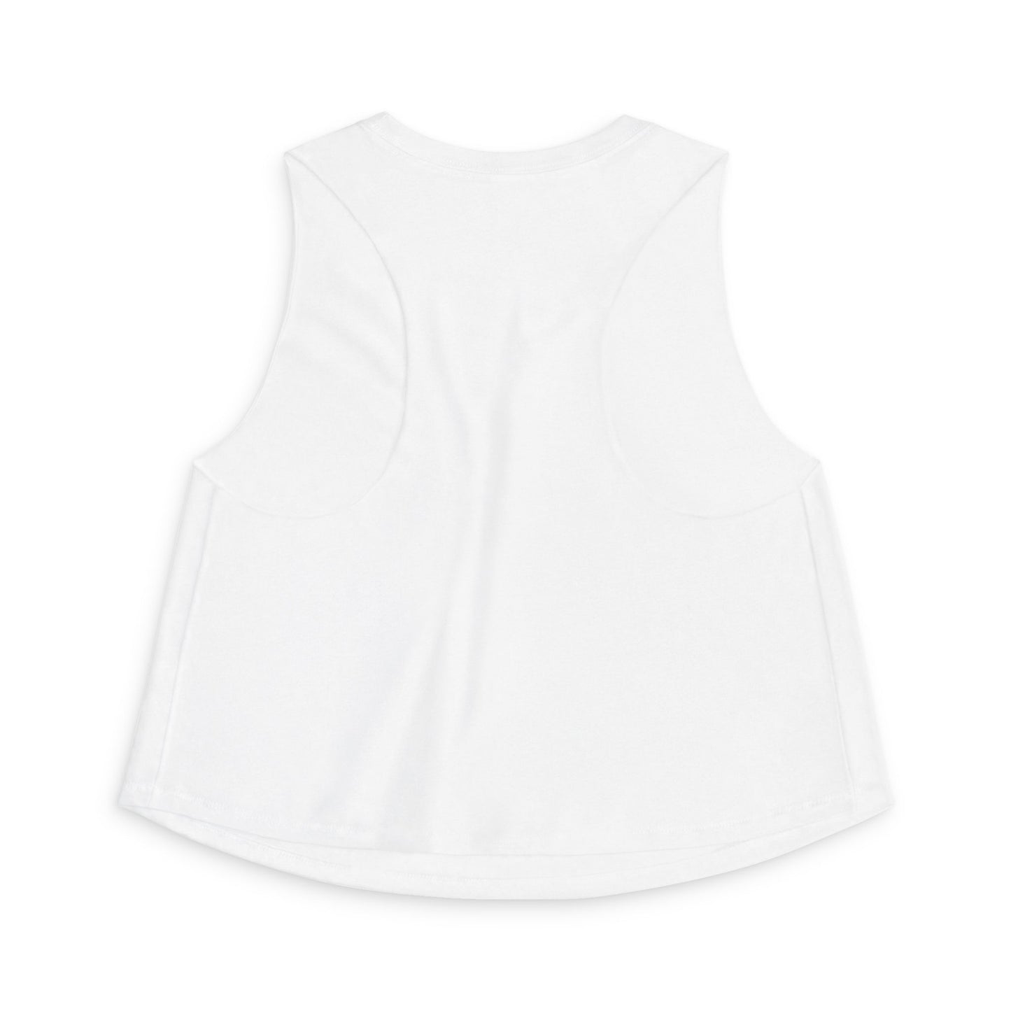 White Boho Crop Top