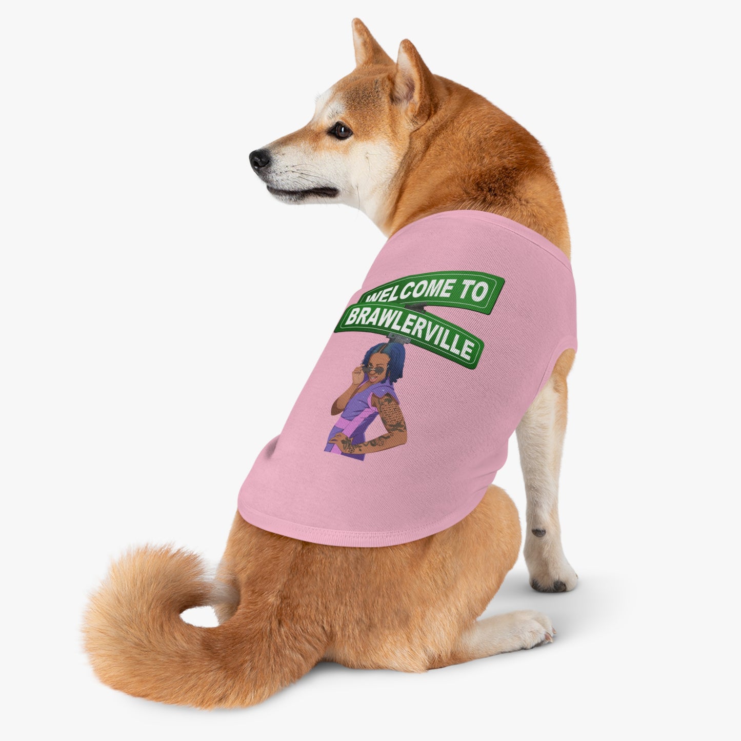 Brawlerville Pet Tank Tops
