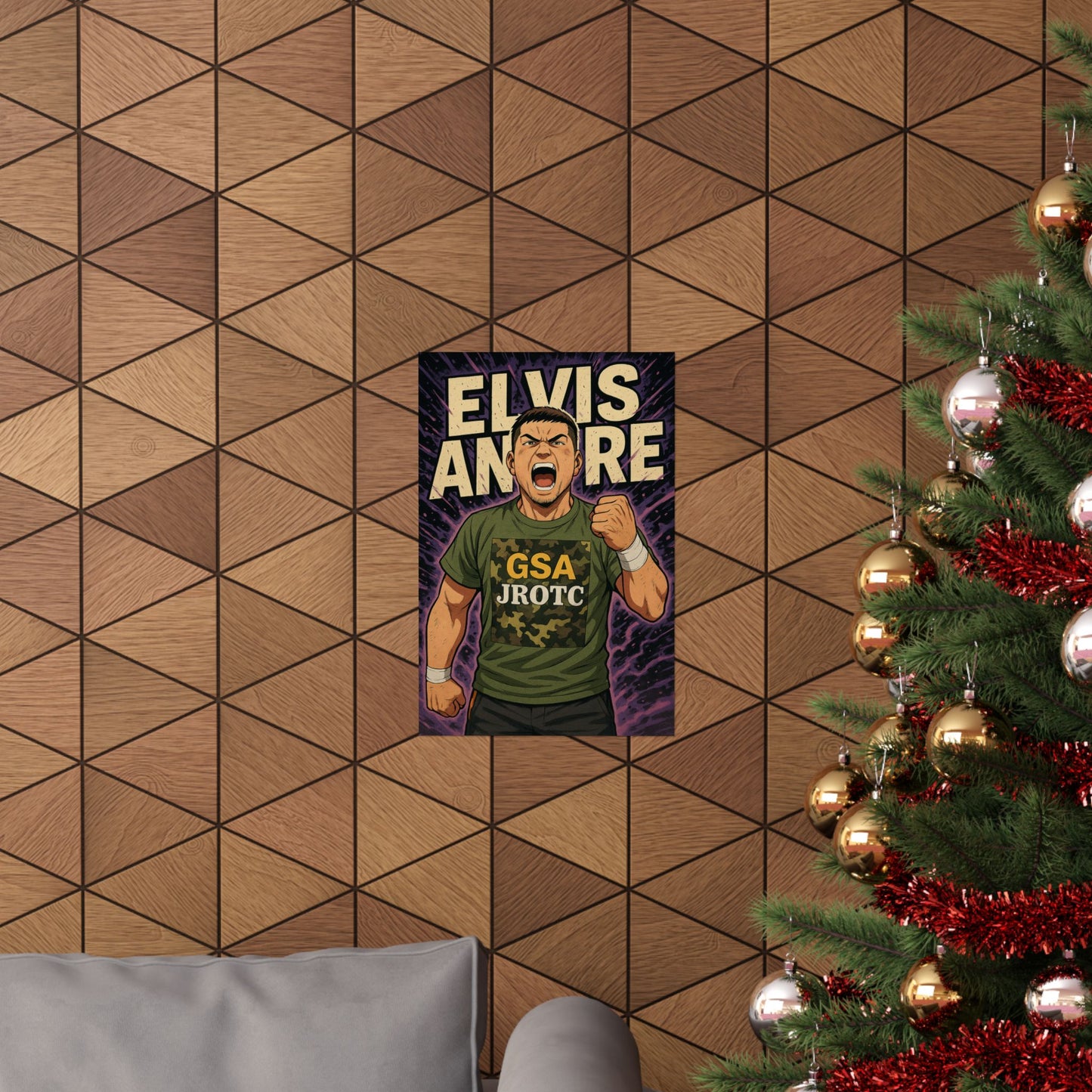 THE JROTC ANIME POSTER: ELVIS ANDRE