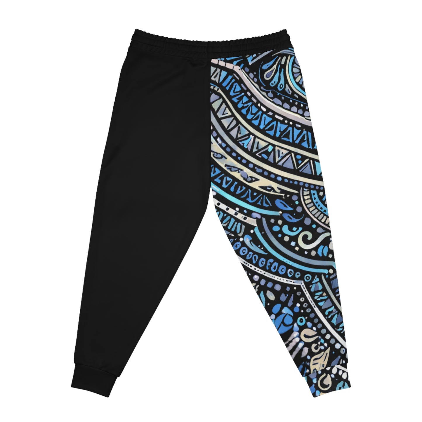 GSA BY JR Blue Paisley Athletic Joggers