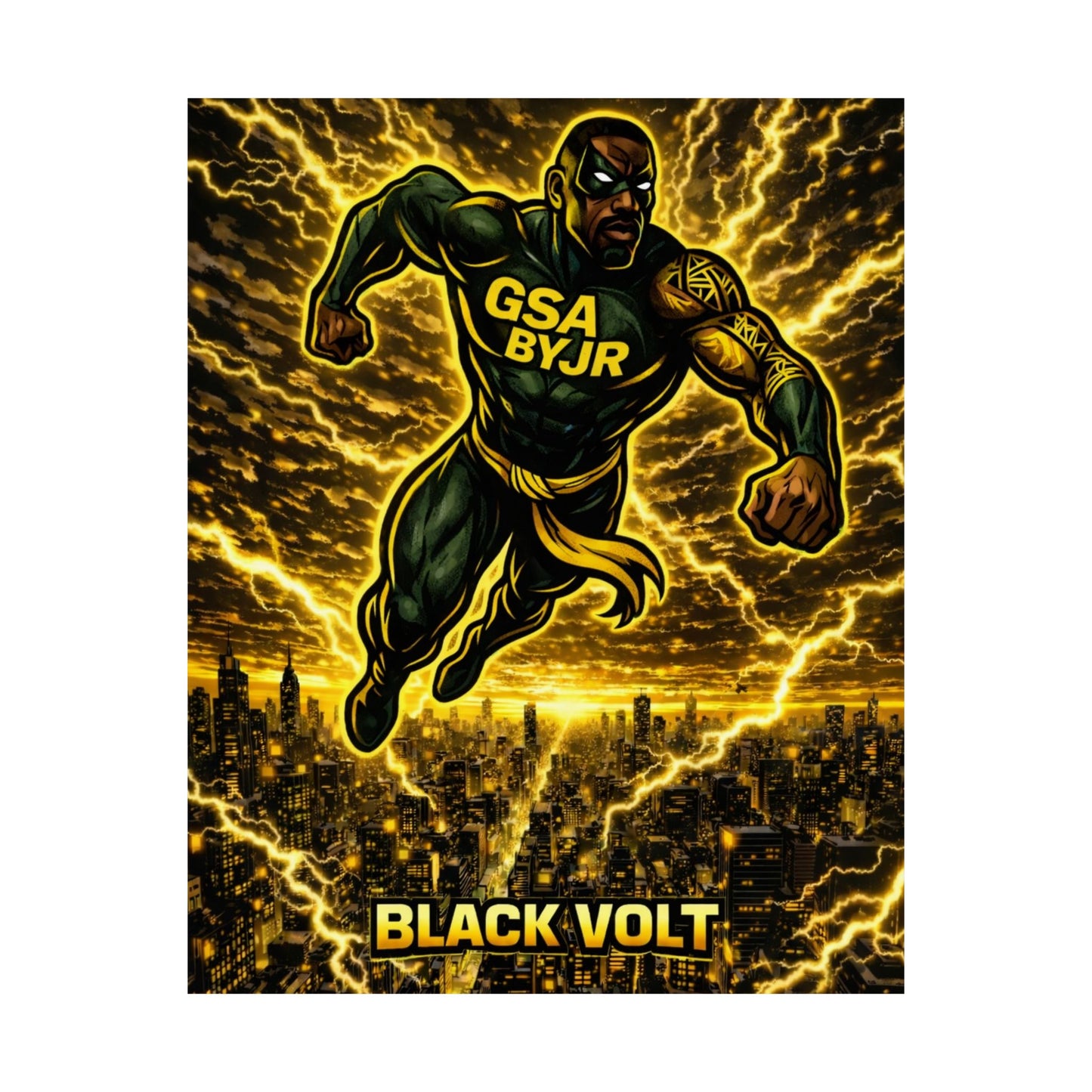 Black Volt Poster