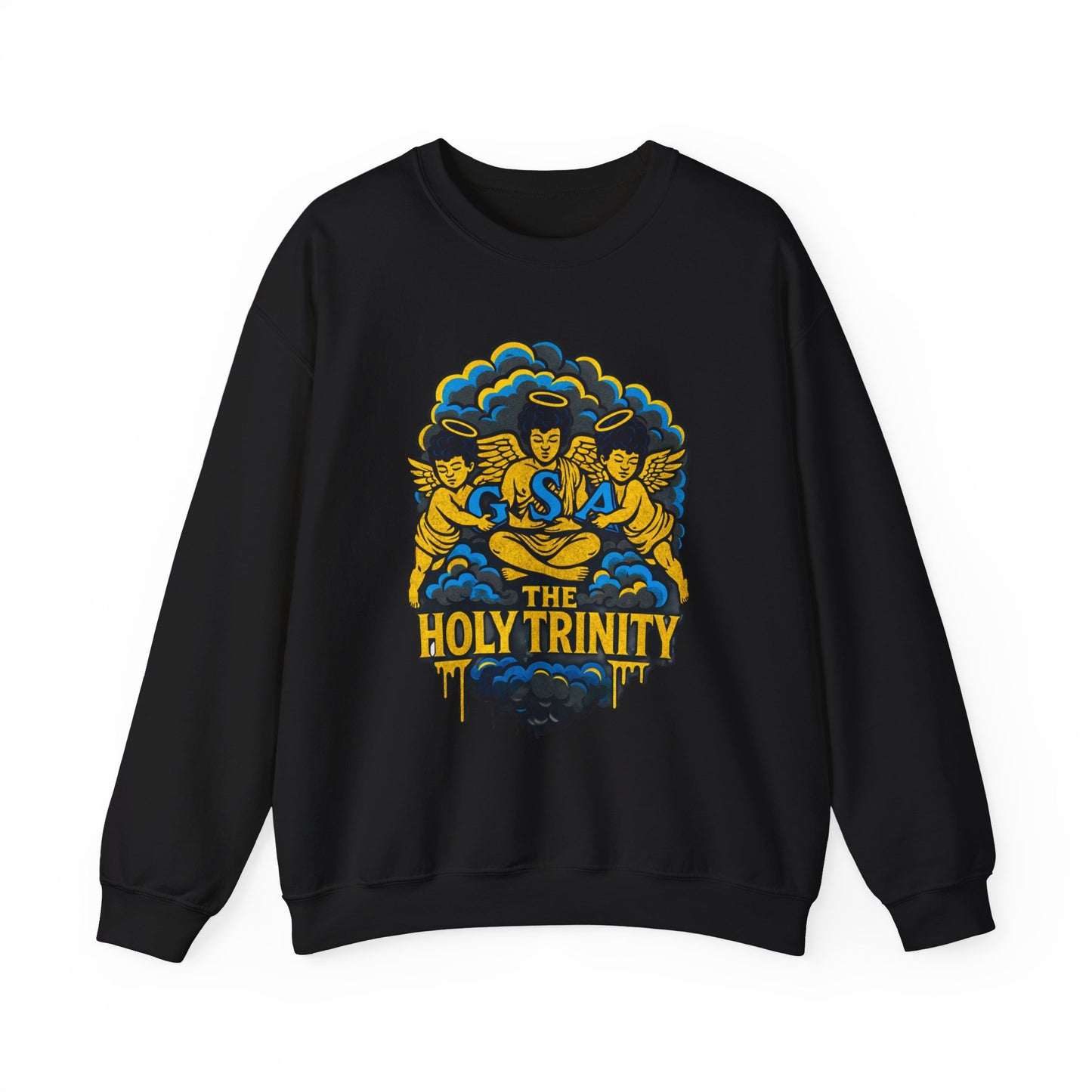 GSA BY JR ' Holy Trinity Sweatshirt ( Blue & Black )