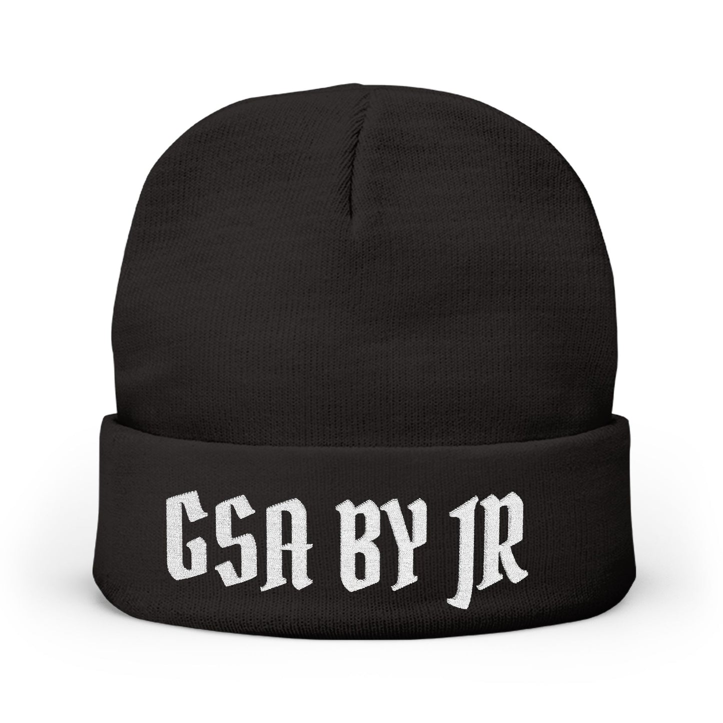 Knit Beanie - White GSA