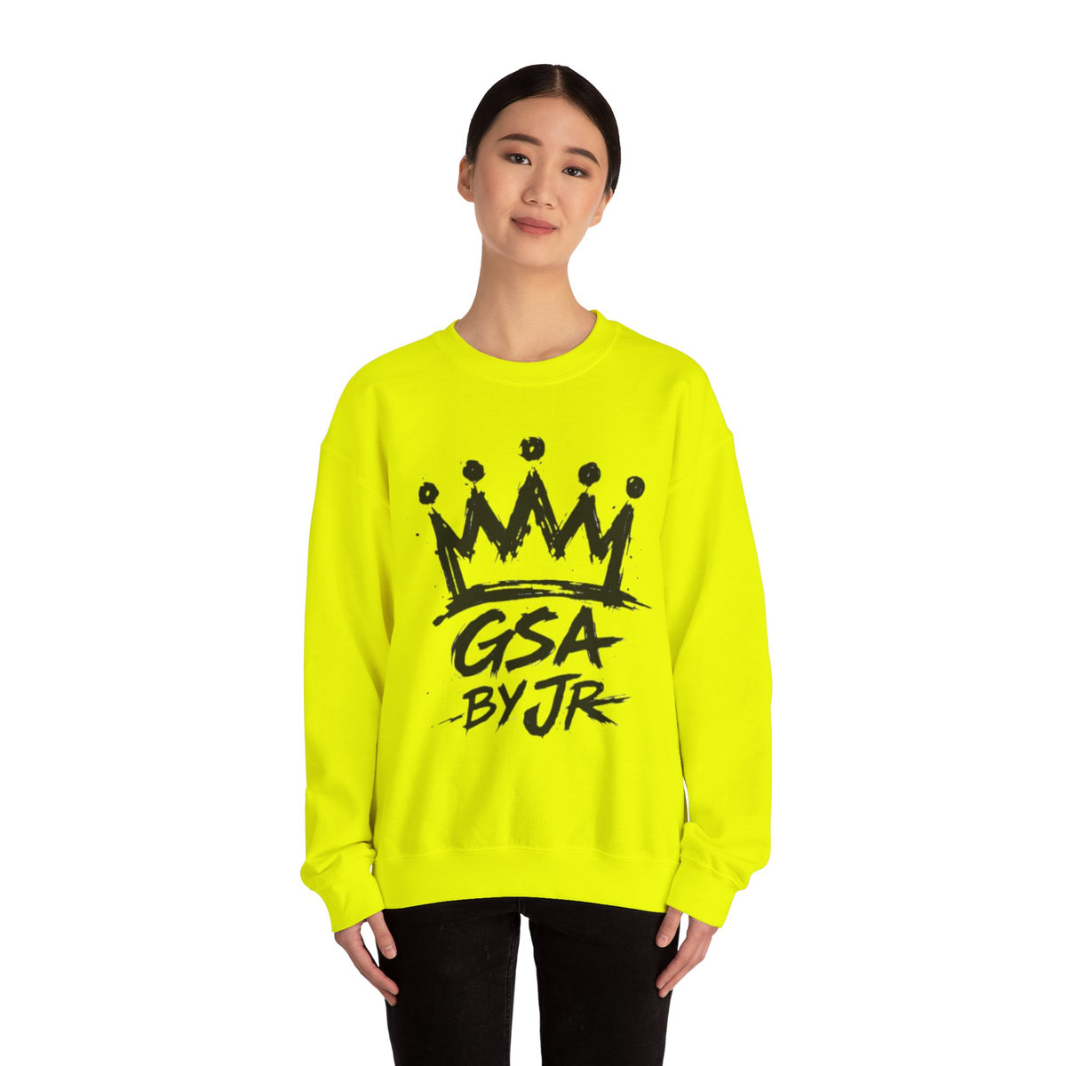 Black Crown' Crewneck Sweatshirt