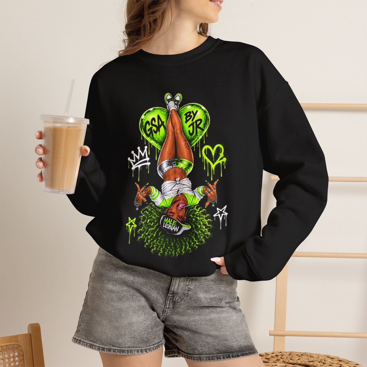 Male Lesbian Sweatshirt - V2