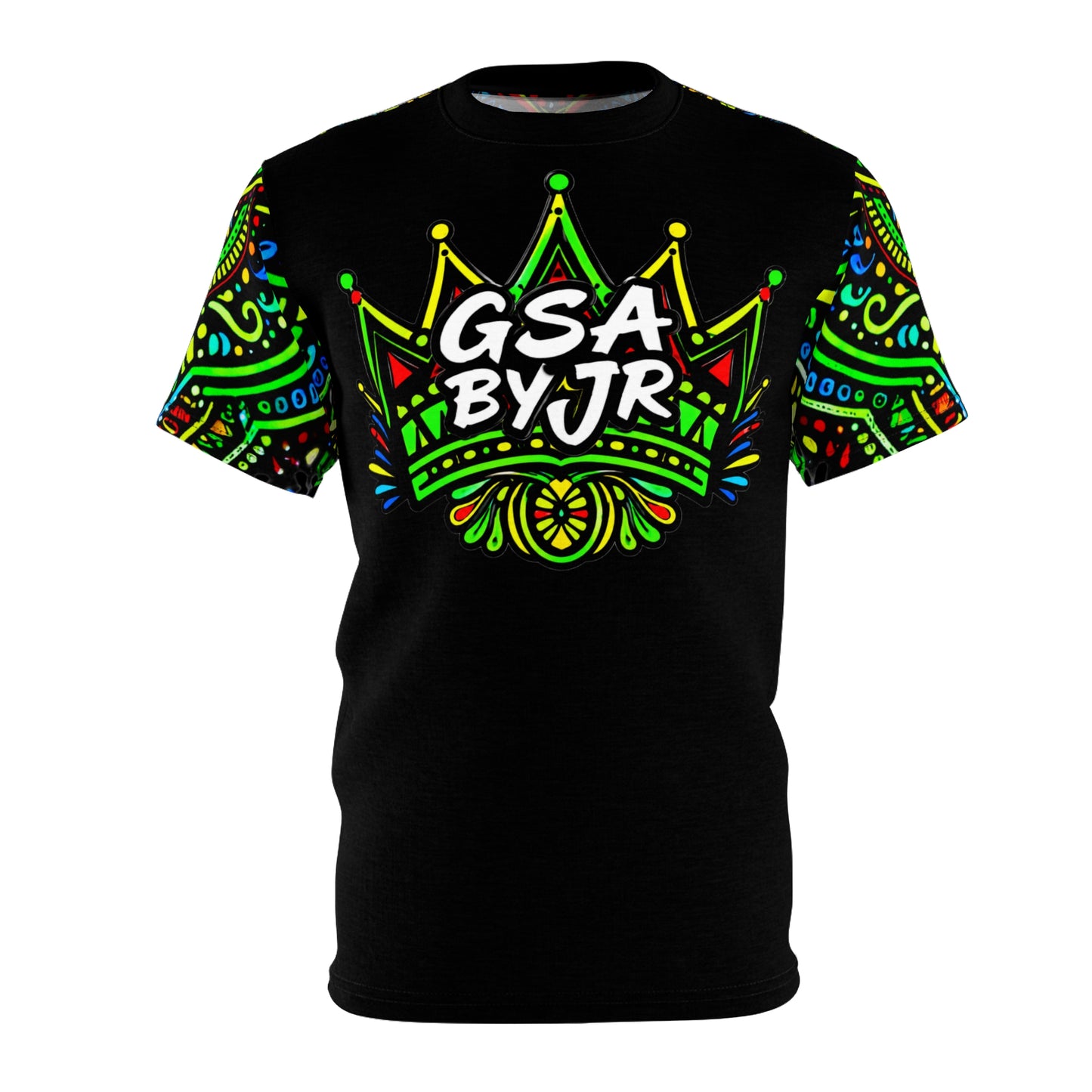 Tribal Neon Mandala Tee