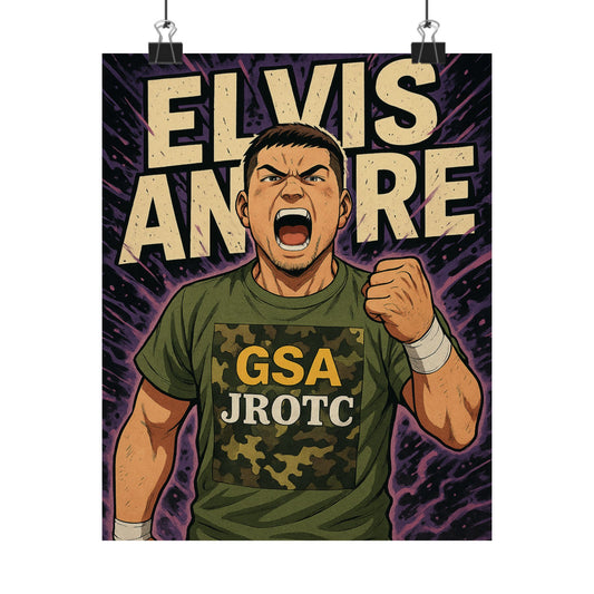 THE JROTC ANIME POSTER: ELVIS ANDRE