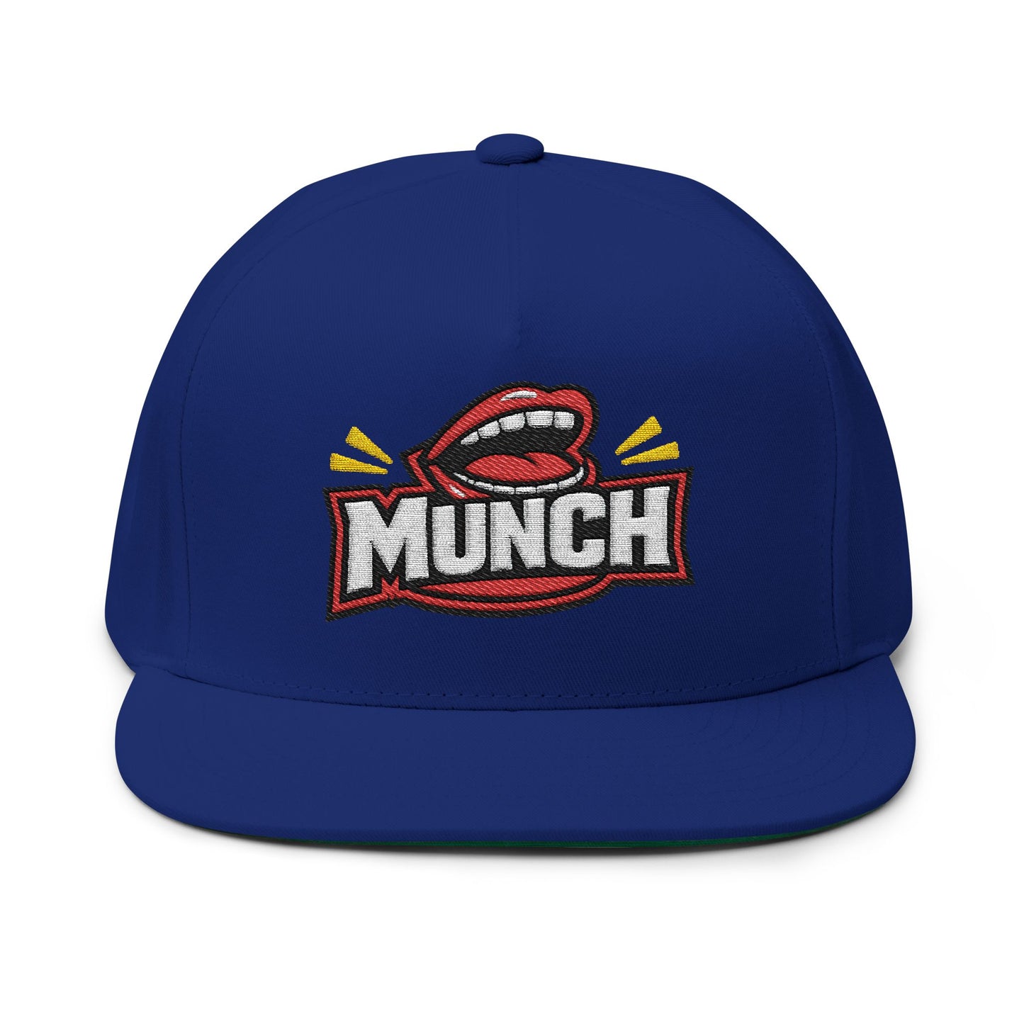 GSA BY JR Embroidered 'MUNCH' Flat Bill Cap