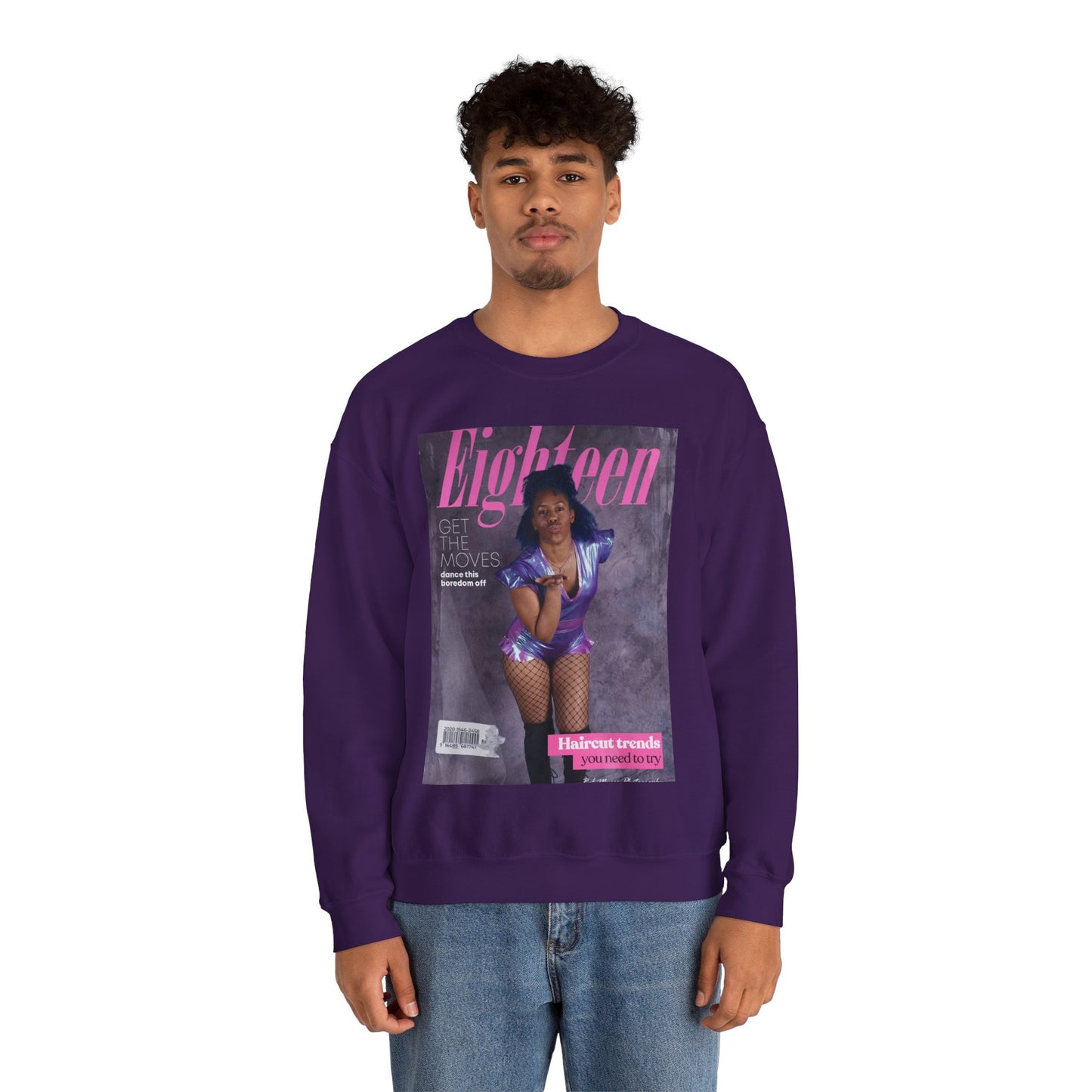 Pink Magazine Sweatshirt