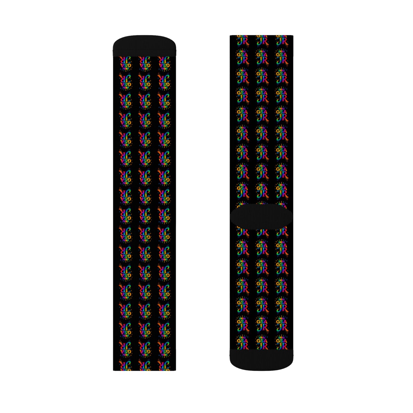 Rainbow Crew Socks
