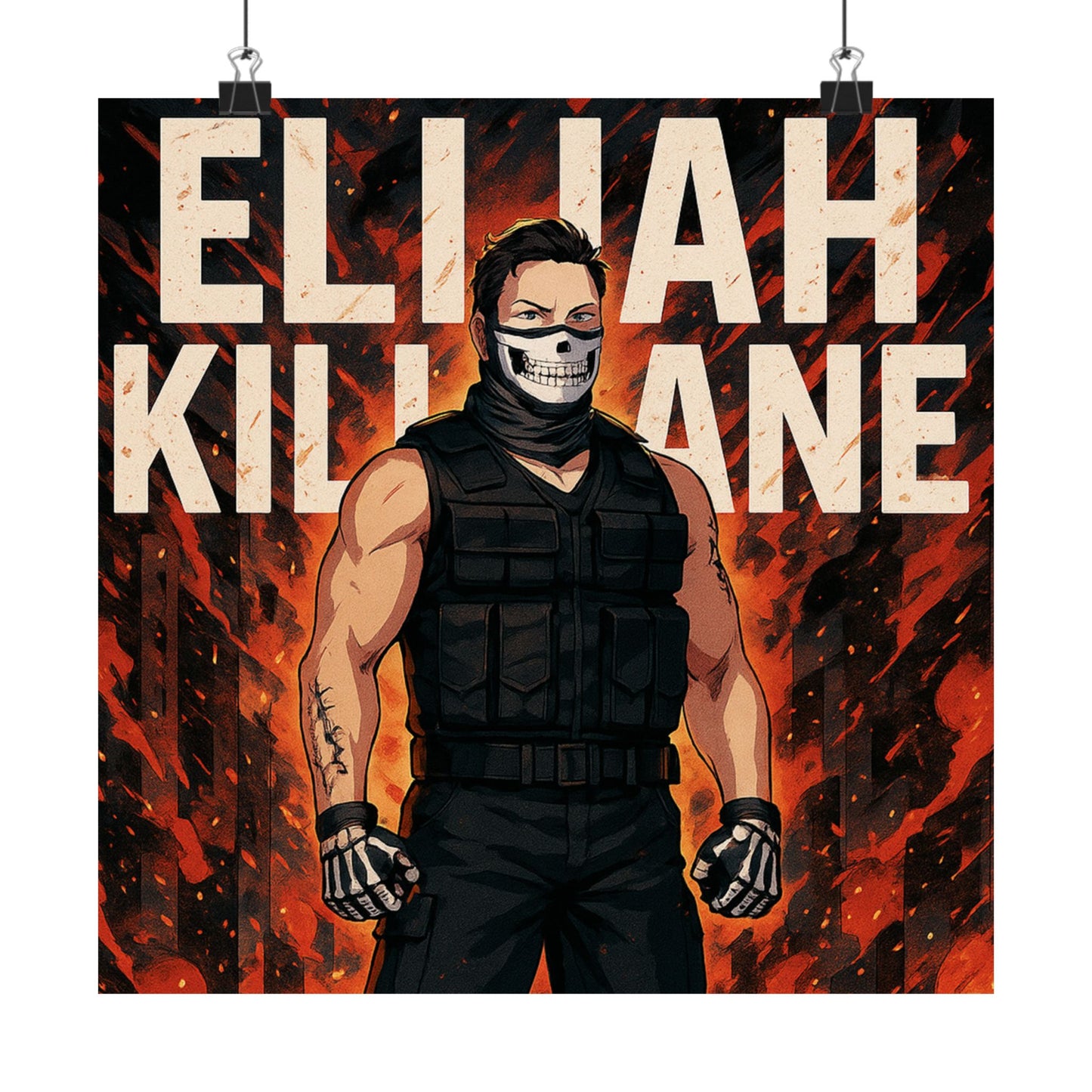 THE JROTC ANIME POSTER: ELIJAH KILLBANE