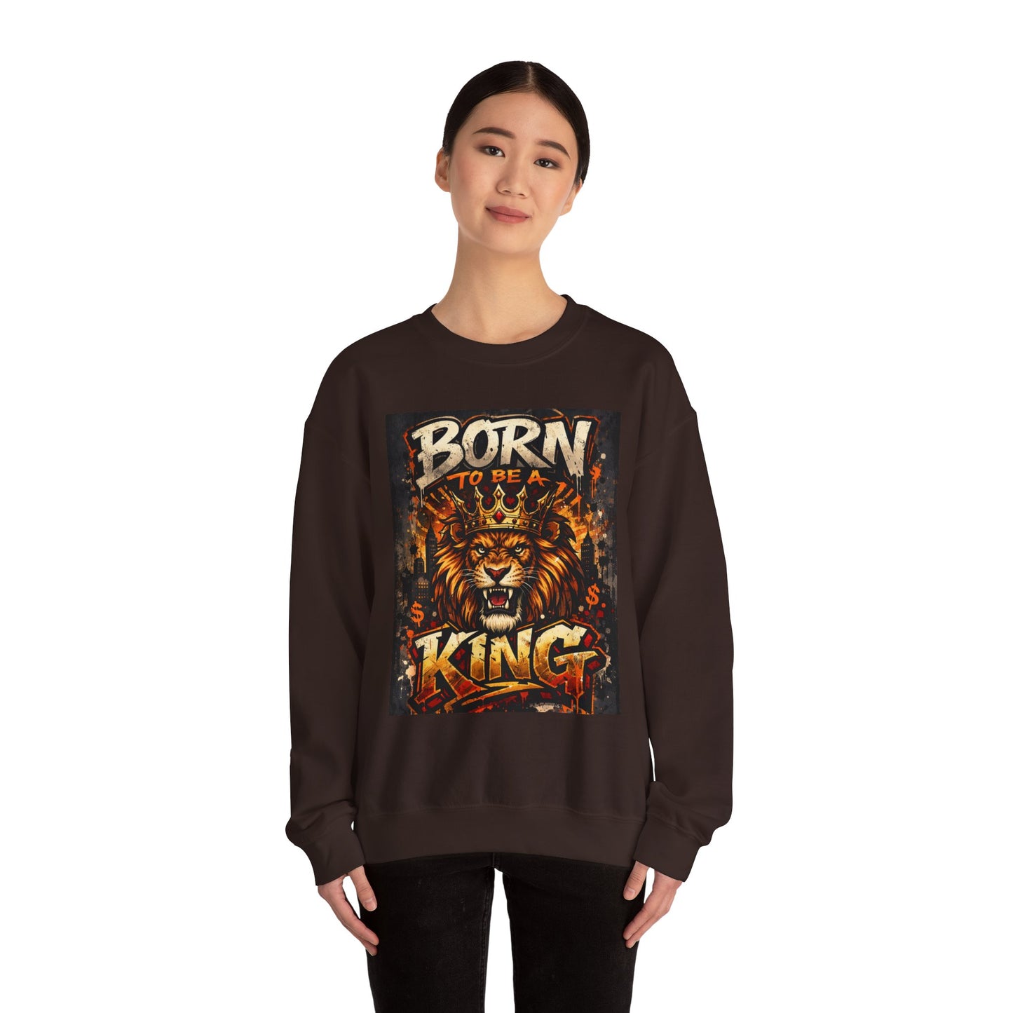 GSA BY JR Men's ' Born to Be a King Sweatshirt