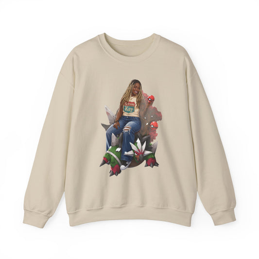 BRITANY KAY Battle Graphic Sweatshirt