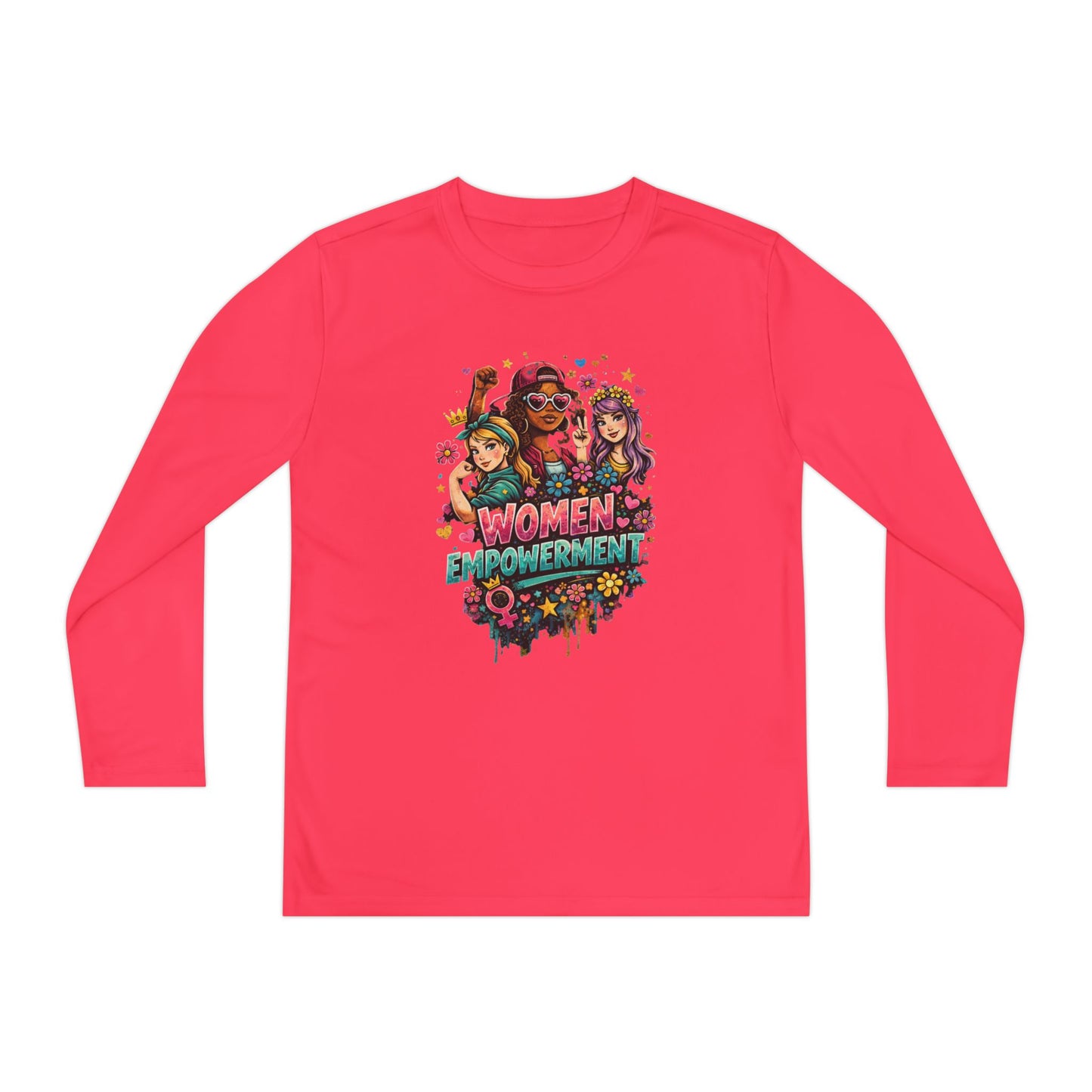 GSA BY JR Youth ' Women Empowerment Long Sleeve Tee