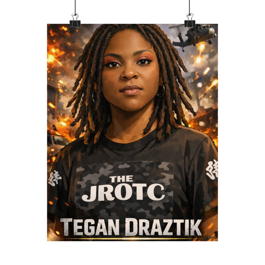 THE JROTC ANIME POSTER: TEGAN DRAZTIK