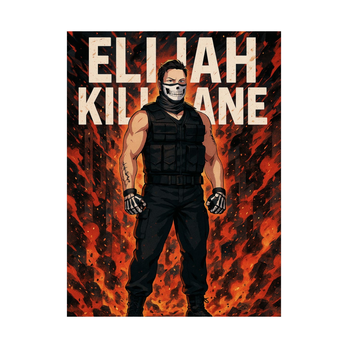 THE JROTC ANIME POSTER: ELIJAH KILLBANE