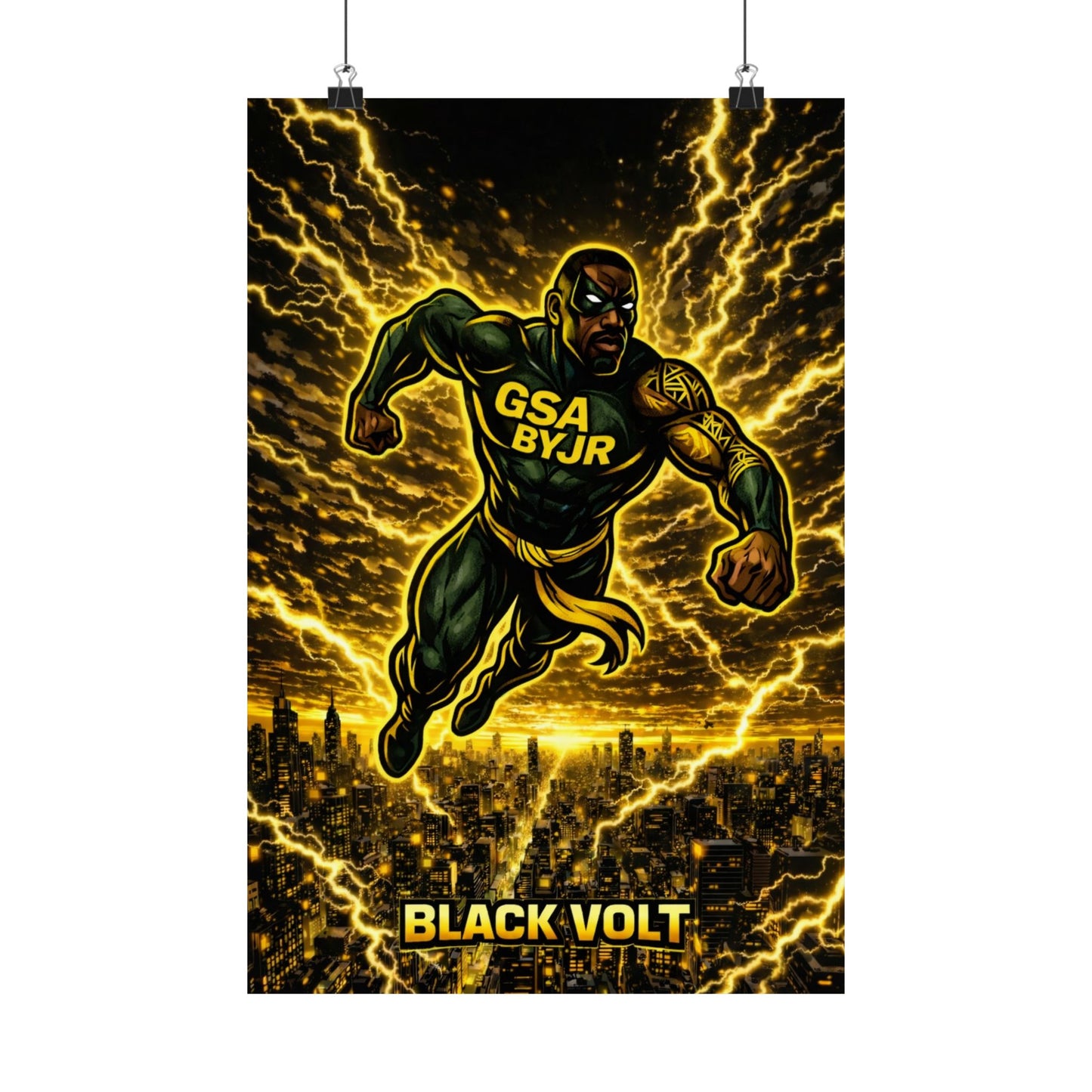Black Volt Poster