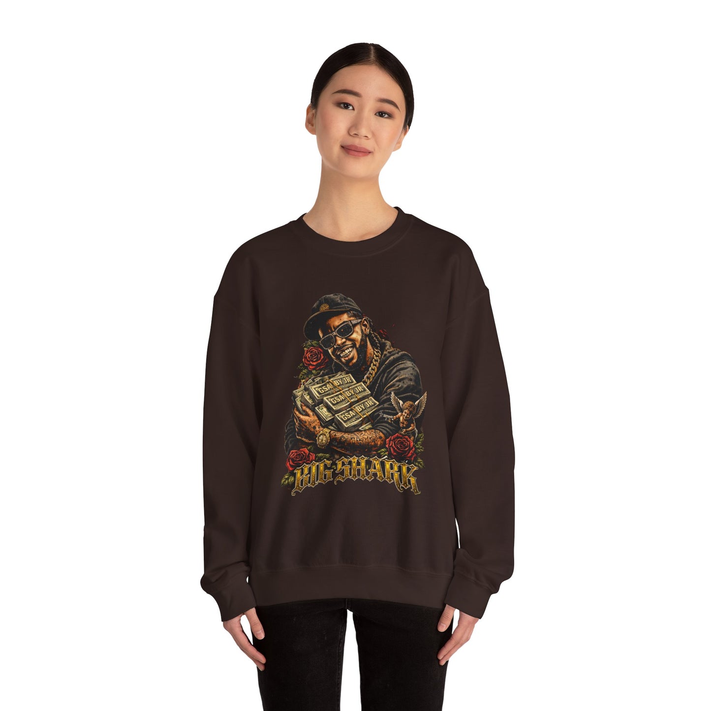 GSA BY JR Men's ' Big Shark Sweatshirt