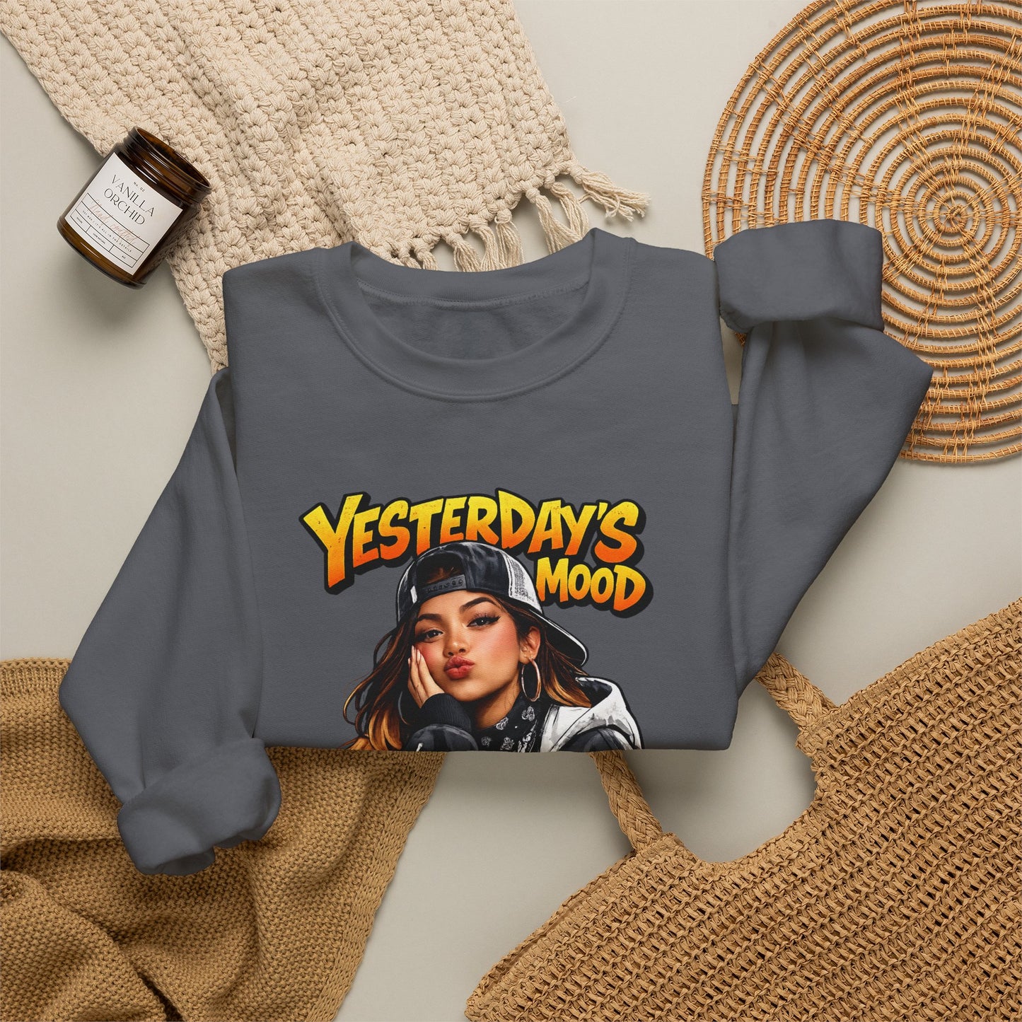 Yesterday's Mood ' Graphic Sweatshirt