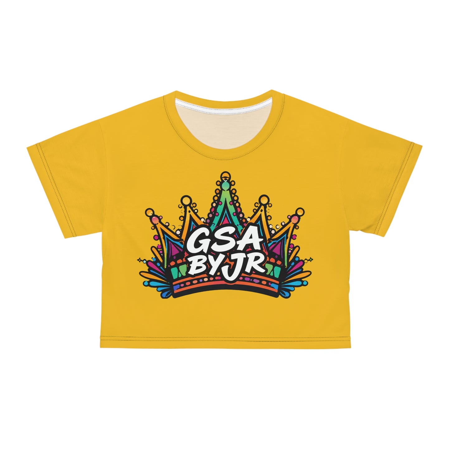 Colorful Tribal Pattern Crop Top