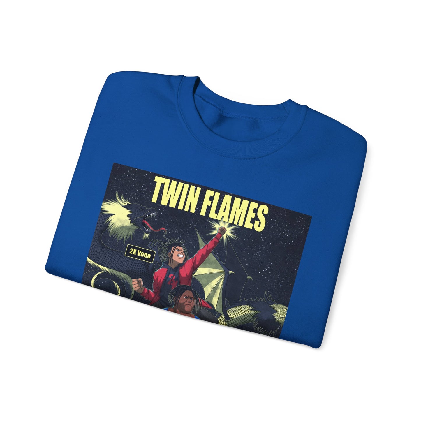 JR LINDSEY ' TWIN FLAMES SWEATSHIRT