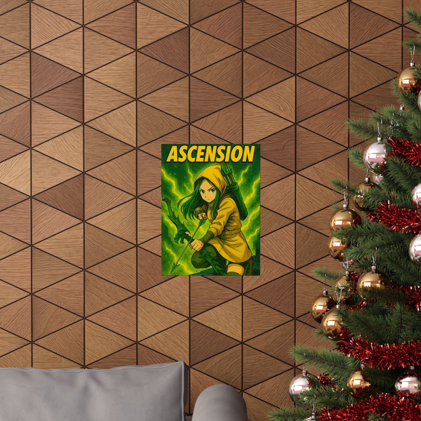 GSA BY JR ANIME POSTER " Ascension "